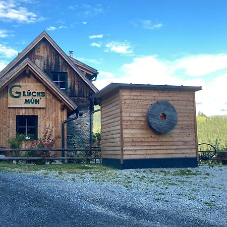 Glücksmüh- Ferienhaus in Alleinlage plus Bauernhoferlebnis Einach Exterior foto