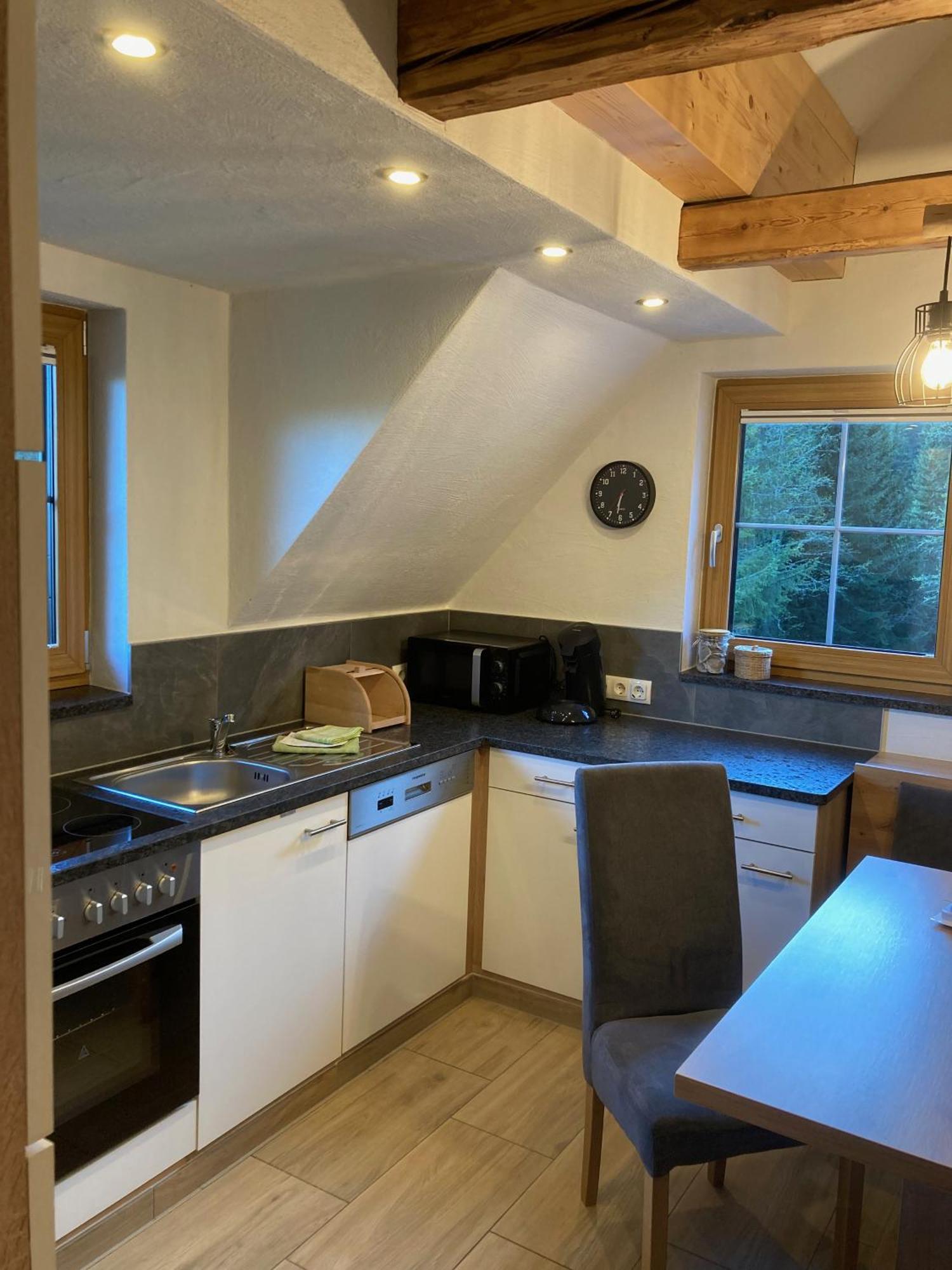 Glücksmüh- Ferienhaus in Alleinlage plus Bauernhoferlebnis Einach Exterior foto